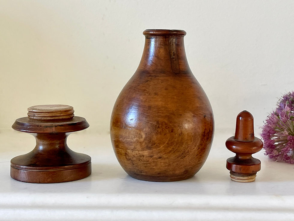 antique treen spice flask for sale opus antiques