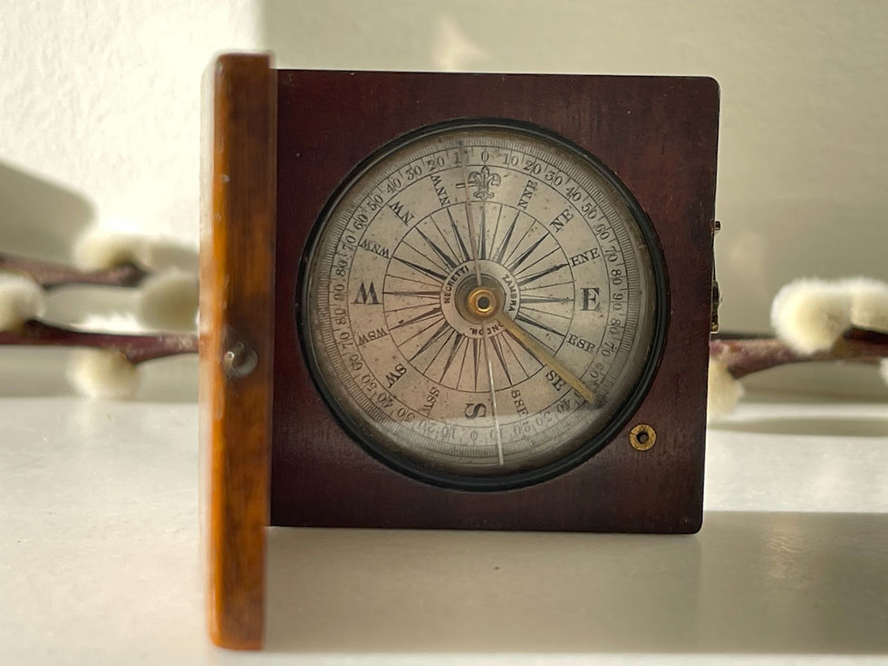 Thumbnail: antique treen compass for sale opus antiques uk
