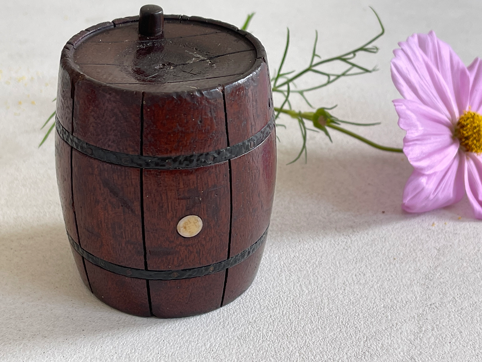 antique treen mini costrel for sale opus antiques.