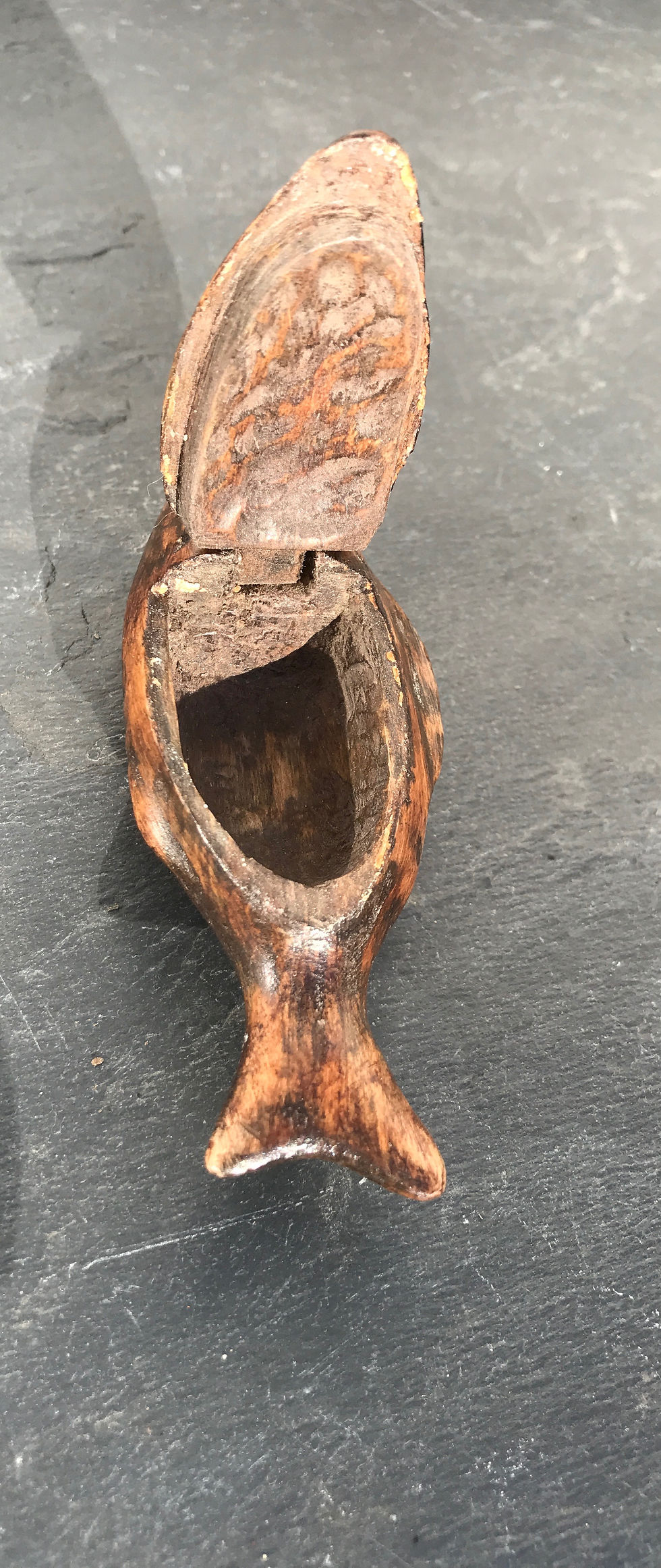 Thumbnail: Antique Snuff Box - in the form of a fish