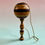 Thumbnail: A Large Antique Painted Bilboquet