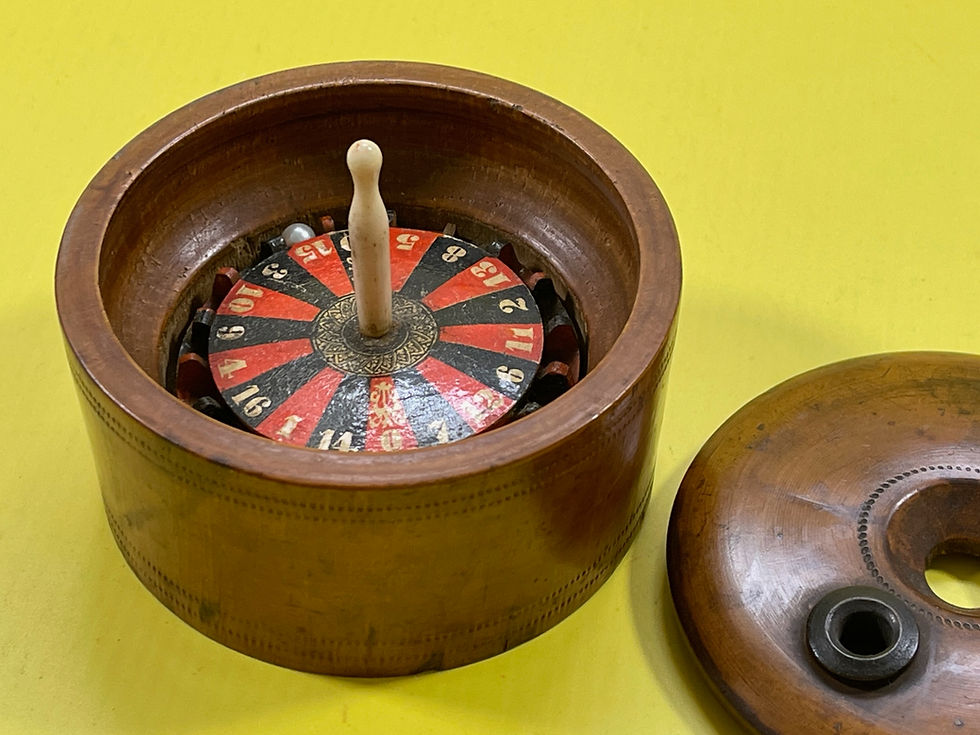 Thumbnail: Antique Travelling Roulette Games