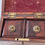 Thumbnail: A Georgian Flame Mahogany Tea Caddy - with inlaid lid