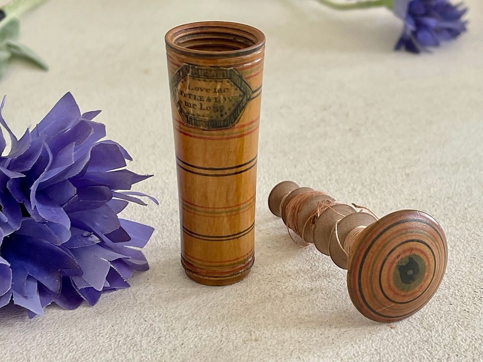 antique treen tunbridge ware sewing tool for sale opus antiques