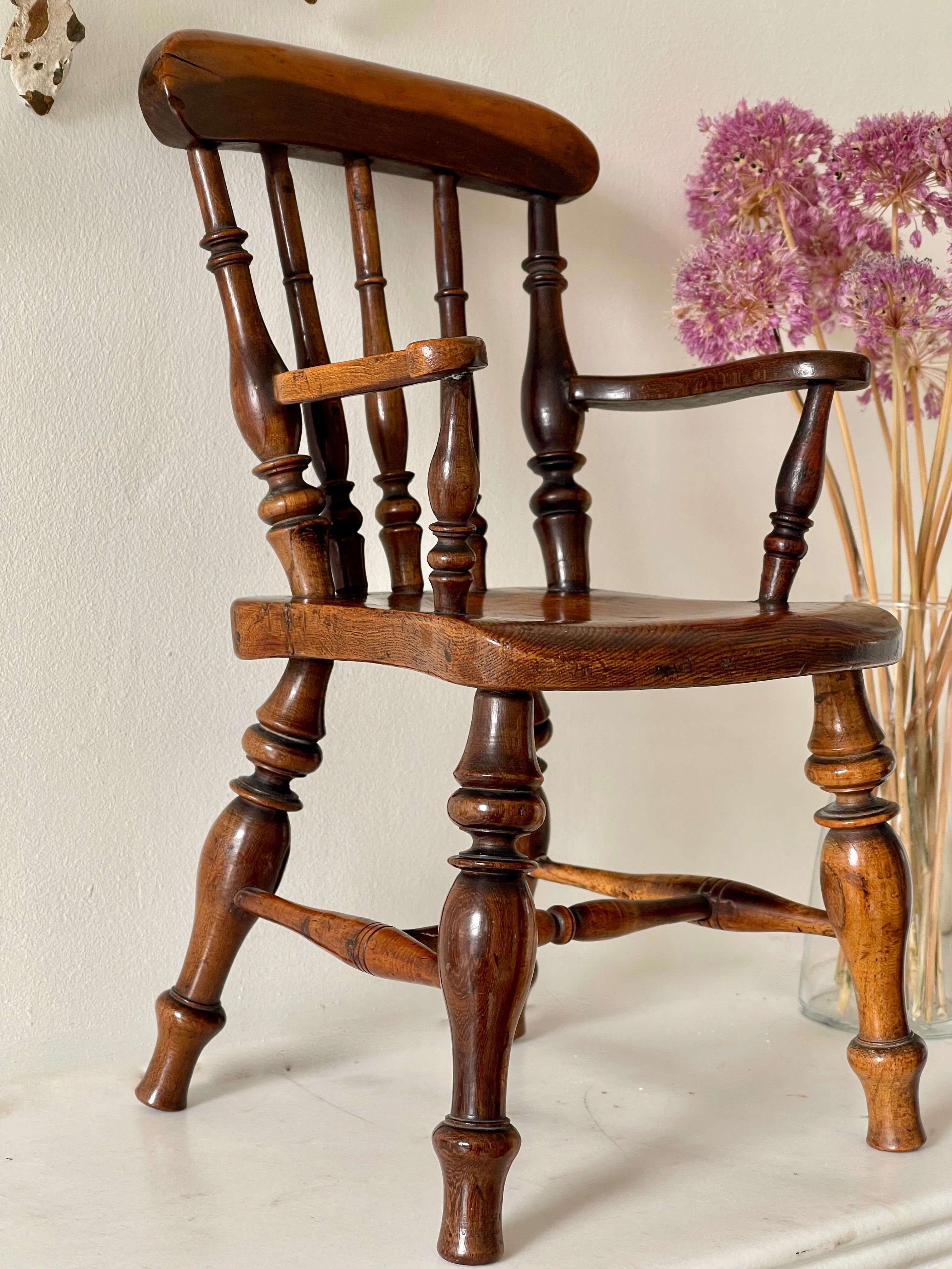 antique treen apprentice dolls chair for sale opus antiques