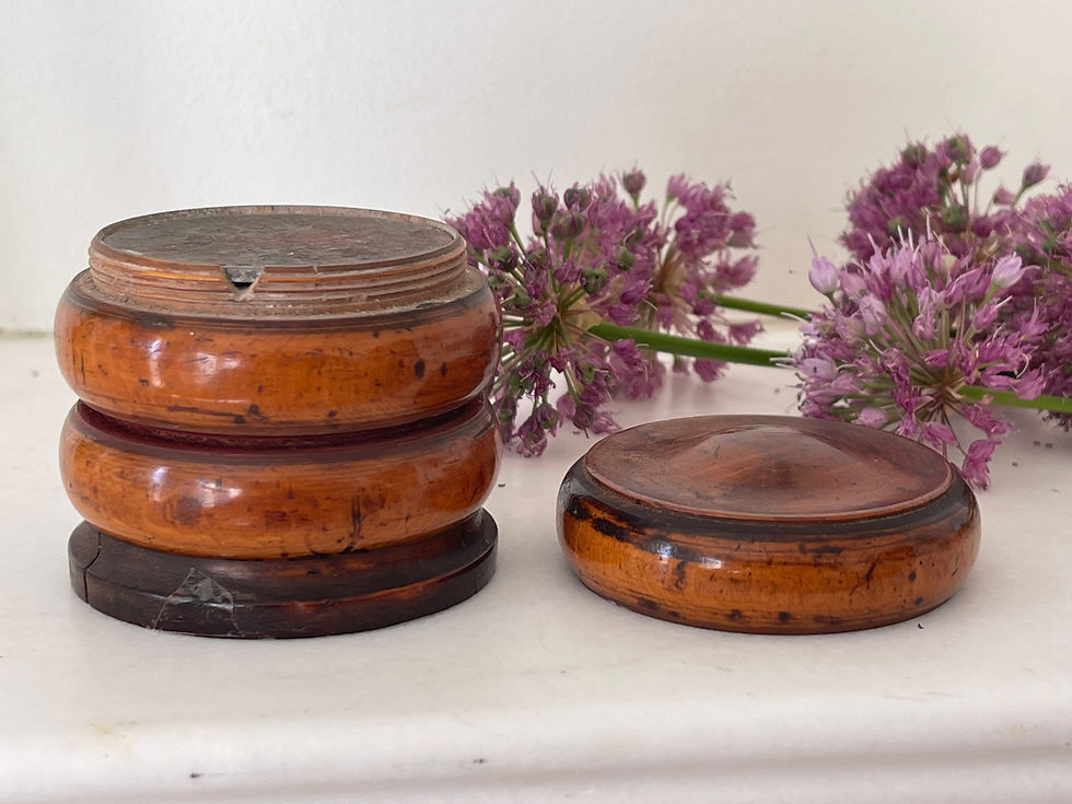 antique treen watchmakers rouge pot for sale opus antiques