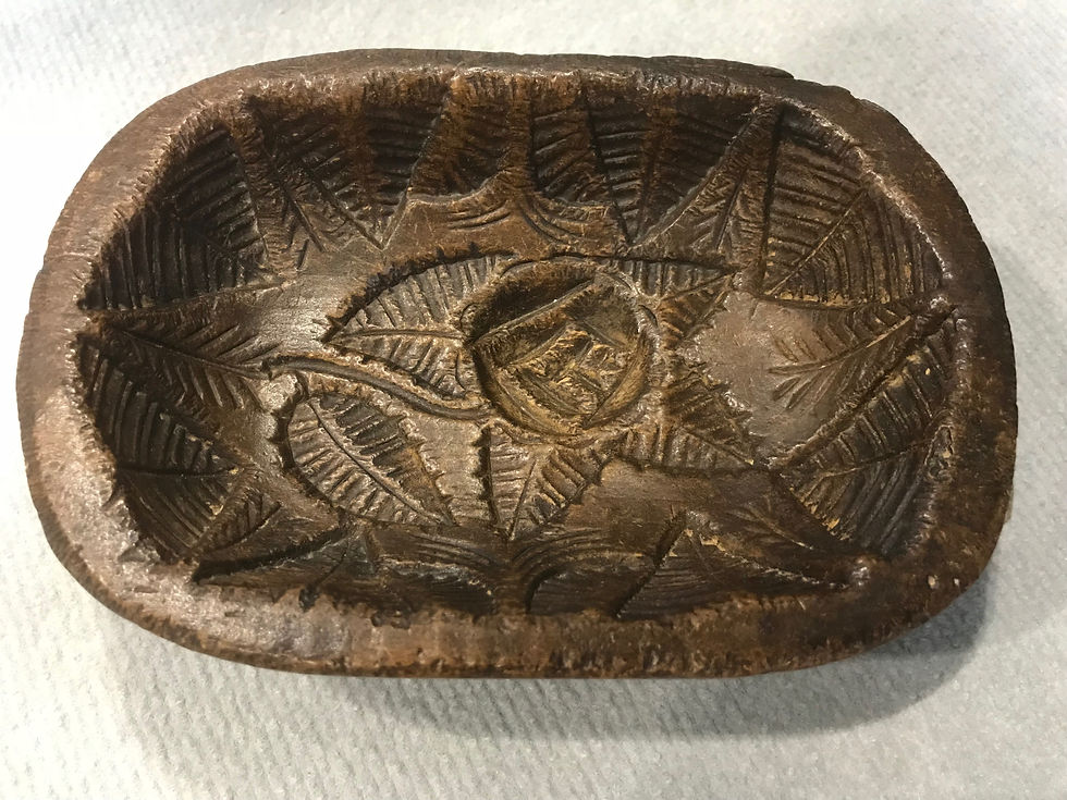 Thumbnail: Antique Treen Meat Mould