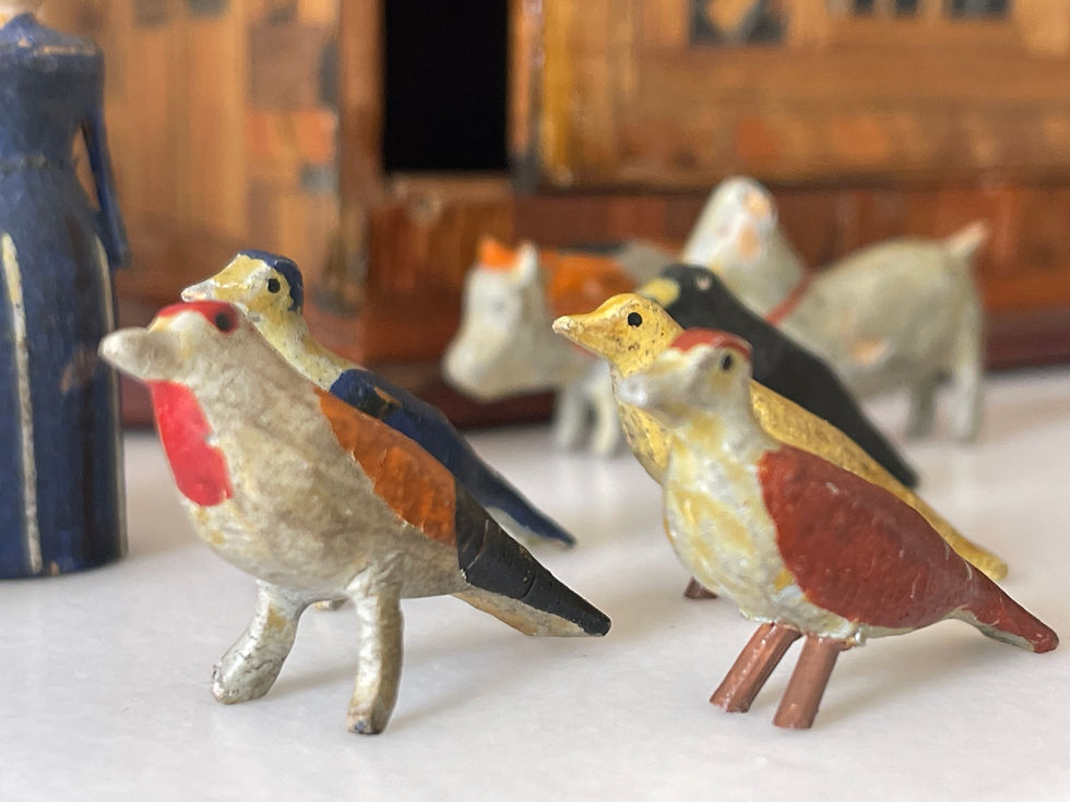 Thumbnail: antique treen noahs ark for sale opus antiques