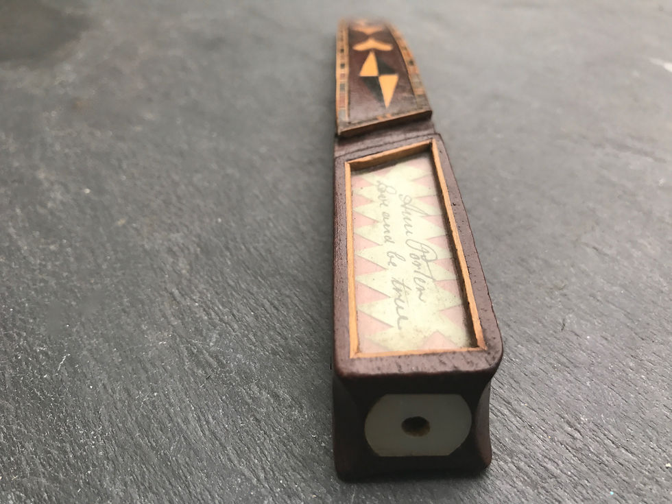 Thumbnail: Antique Treen Knitting Sheath - Durham