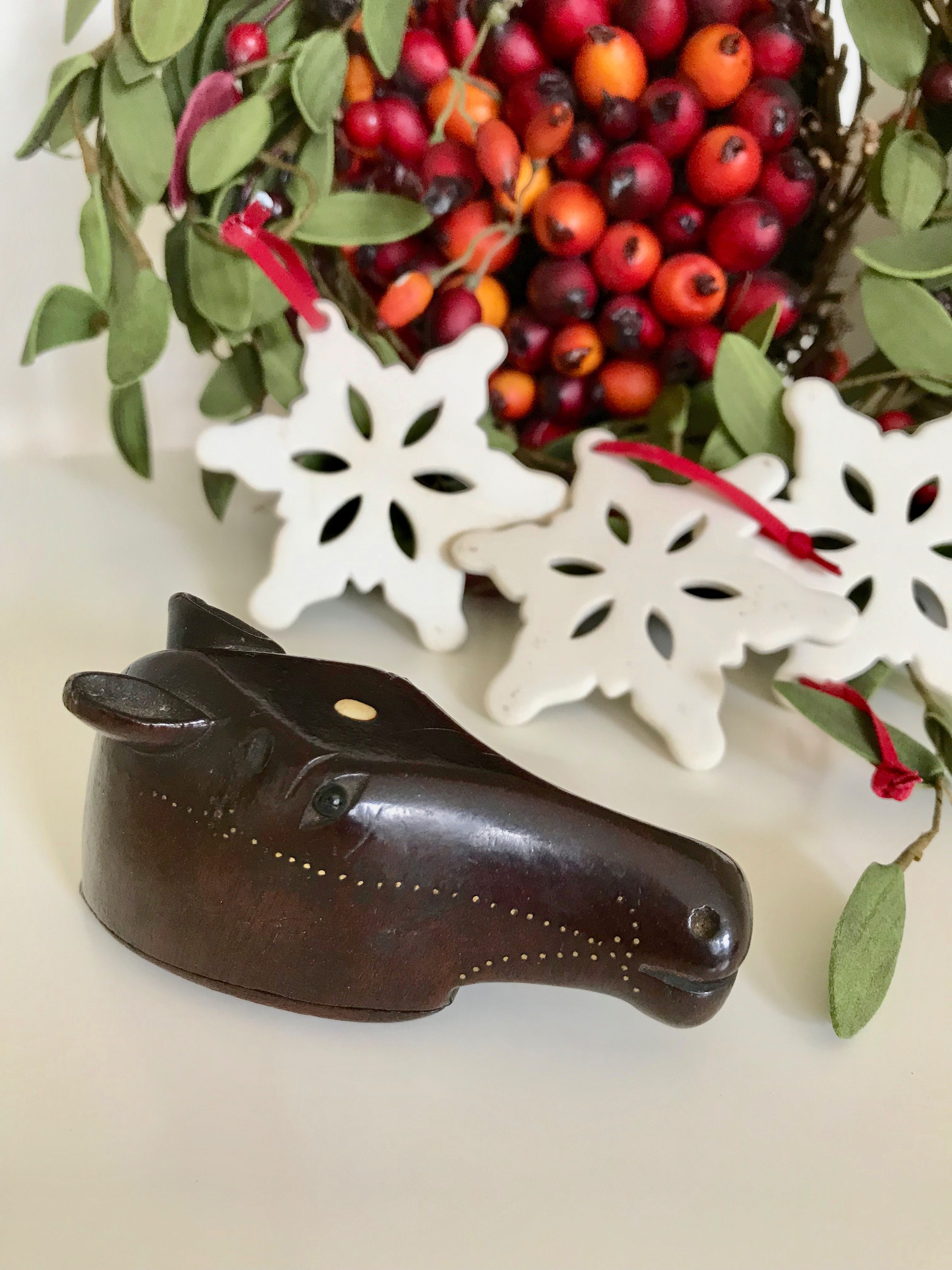 Antique Snuff Box - Horse's Head