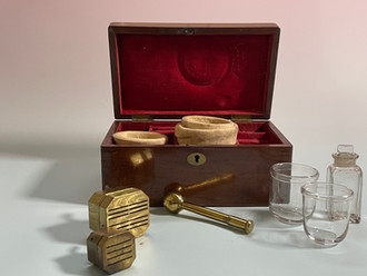 Antique Cupping Set