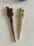 Two Exquisite Antique Sewing Stilettos: Tools of Precision and Beauty