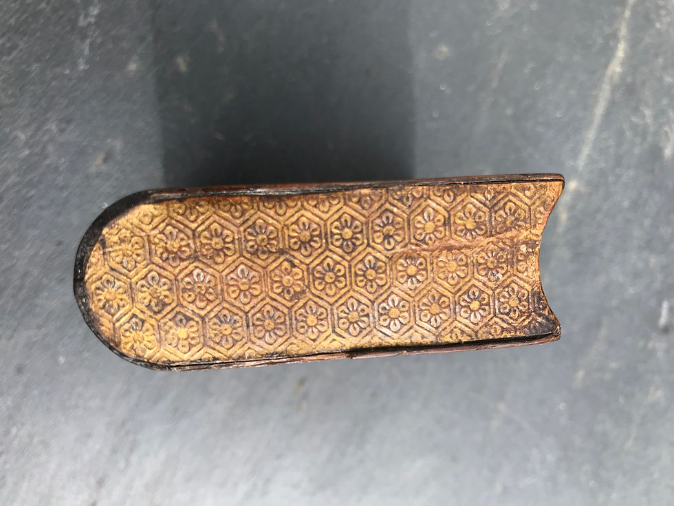 Thumbnail: Antique Treen Book Box