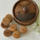 Thumbnail: antique treen spice box and spice pots for sale opus antiques uk