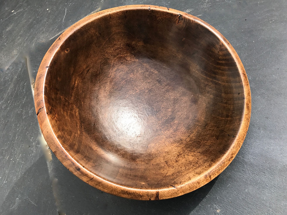 Thumbnail: Antique Treen Bowl