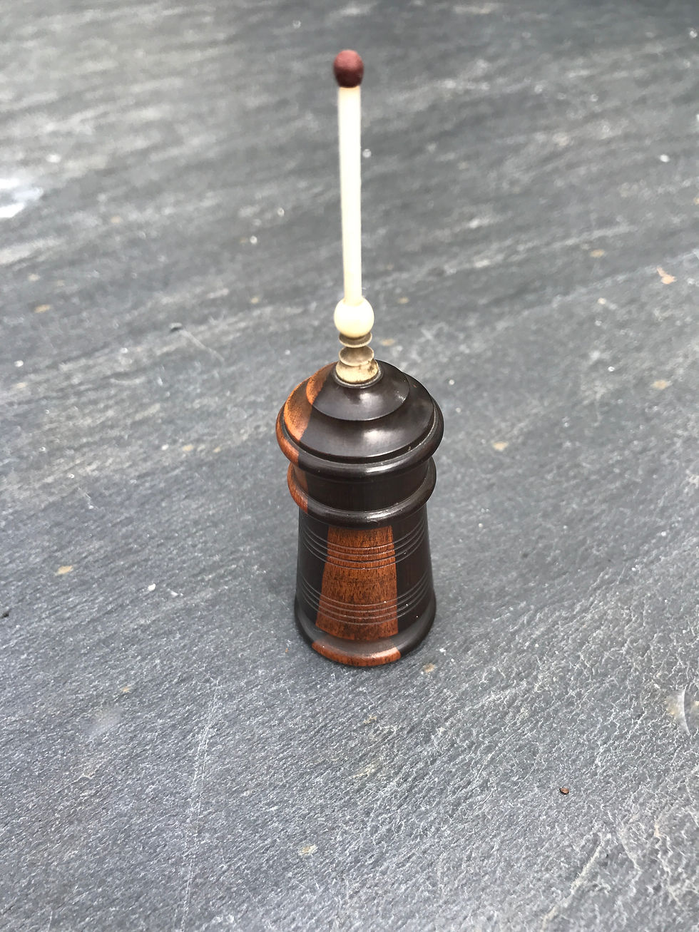 Thumbnail: Antique "go to bed" - with a wax match