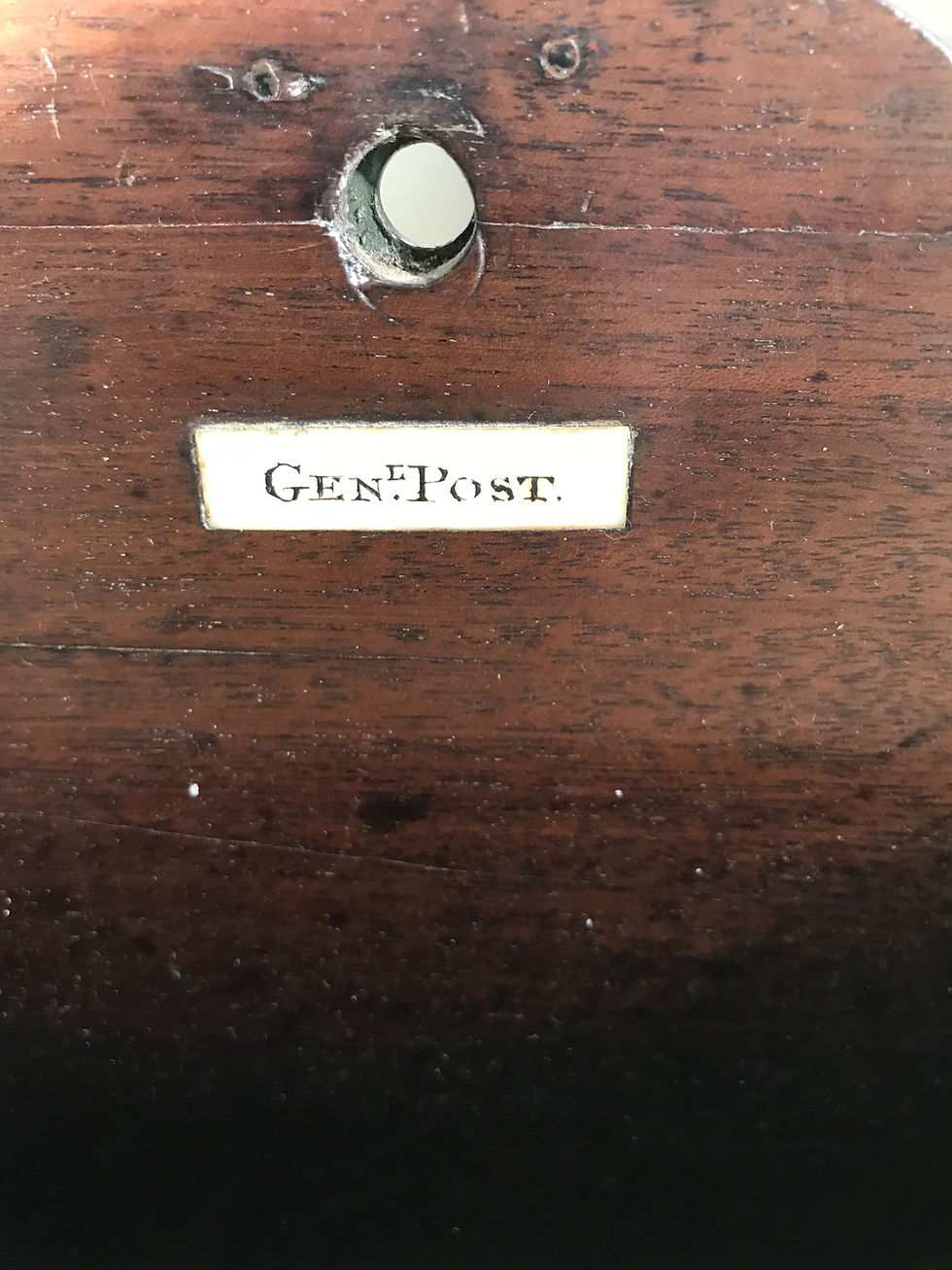 Thumbnail: Antique Mahogany Letter/ Stationery Rack