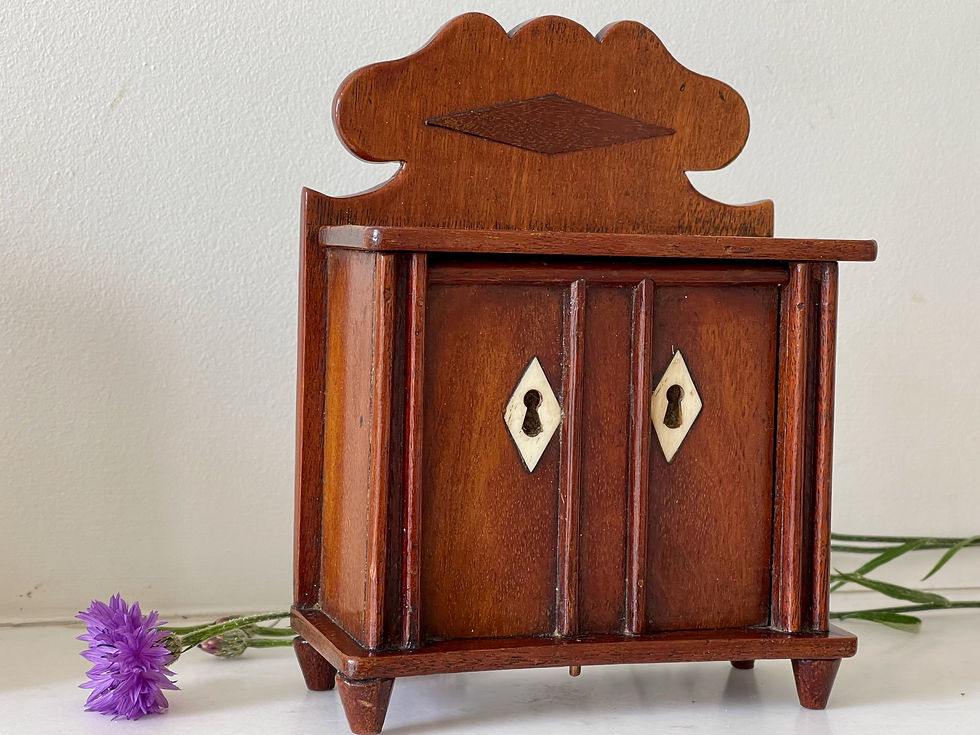 Thumbnail: antique treen money box for sale opus antiques uk.