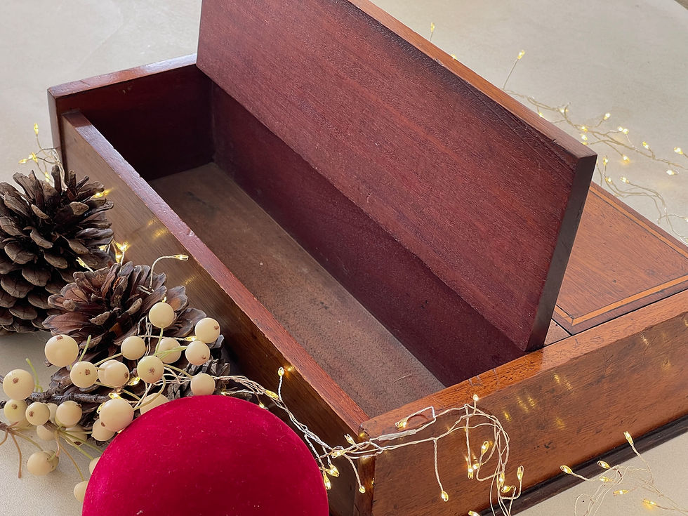 Thumbnail: antique georgian lidded cutlery tray for sale opus antiques