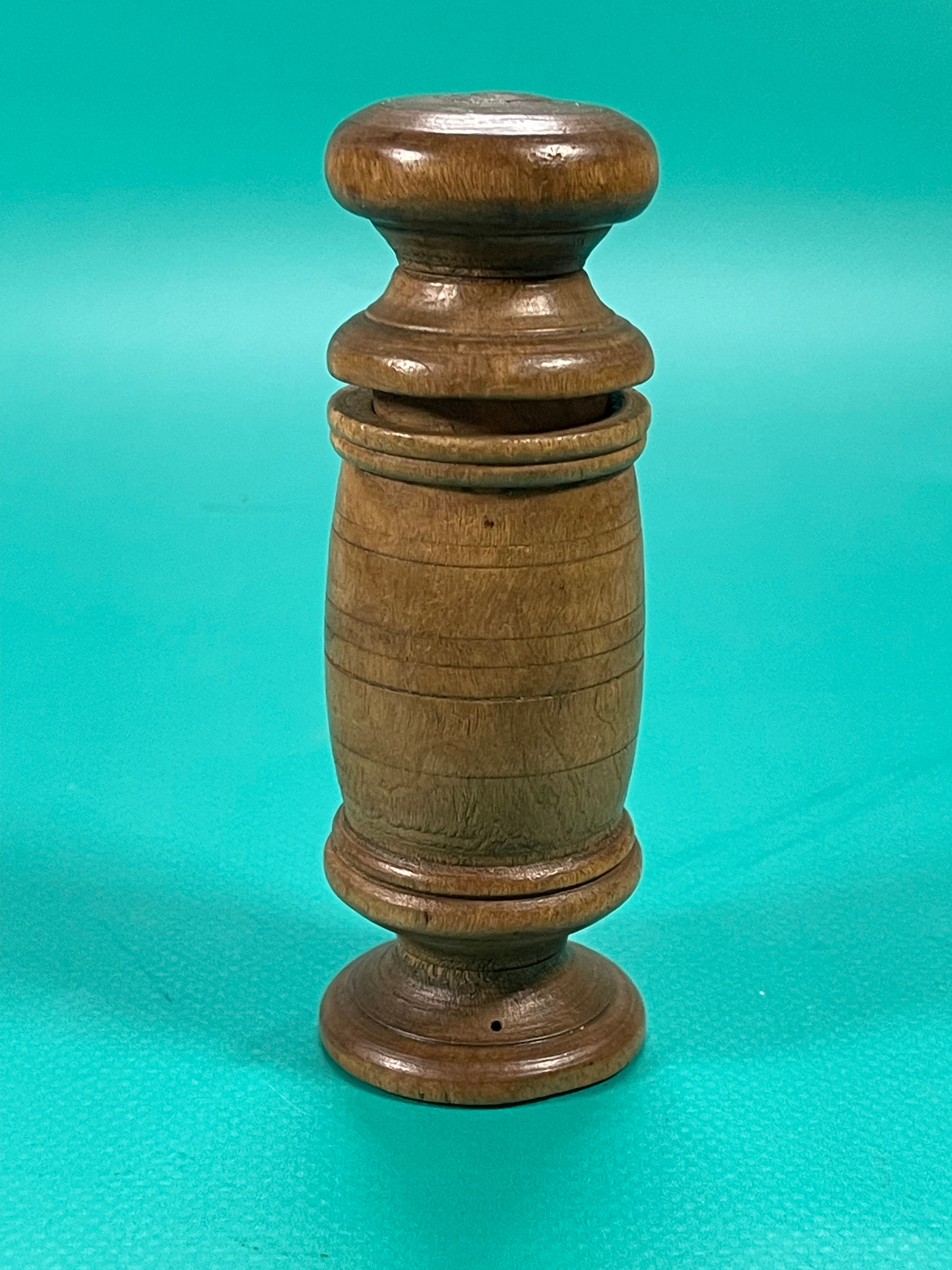 antique treen spice grinder for sale opus antiques