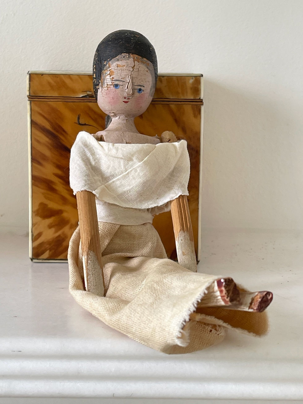 antique treen doll for sale opus antiques uk