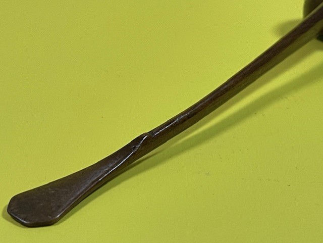 Thumbnail: Antique Treen Ladle -Levi collection label