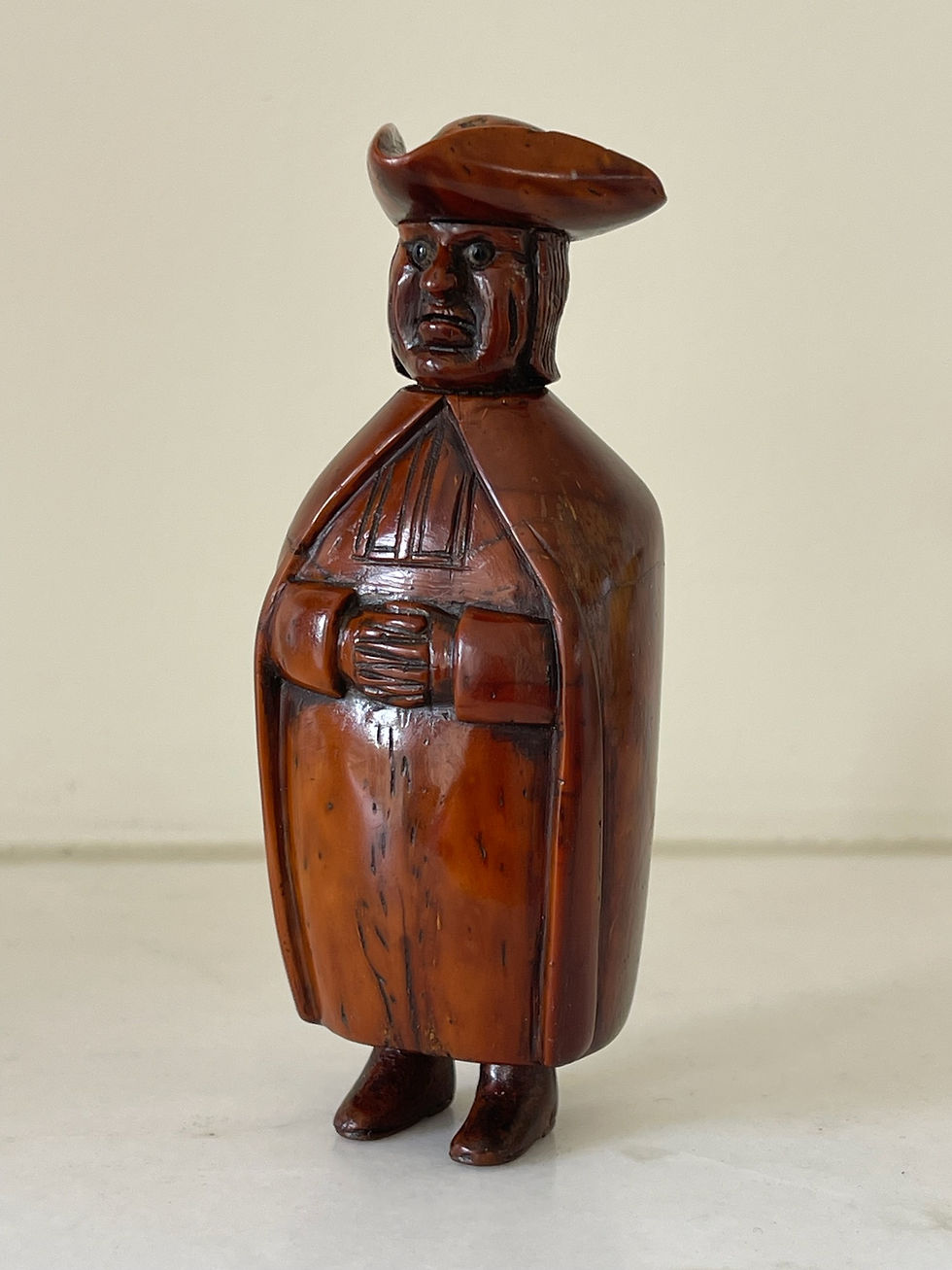 Thumbnail: antique coquilla nut snuff box for sale opus antiques