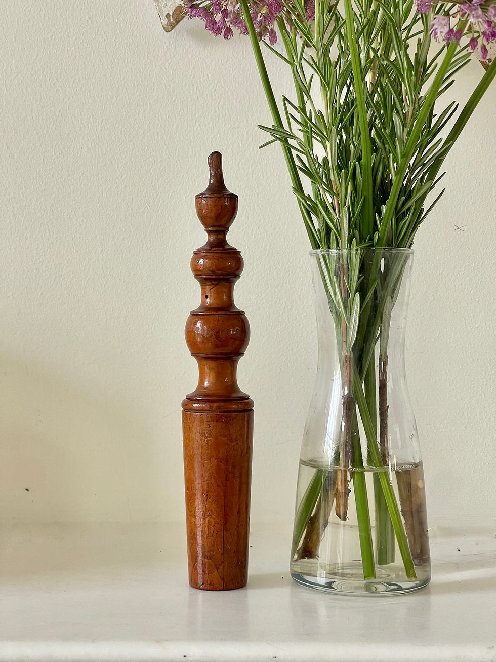antique treen rattle for sale opus antiques