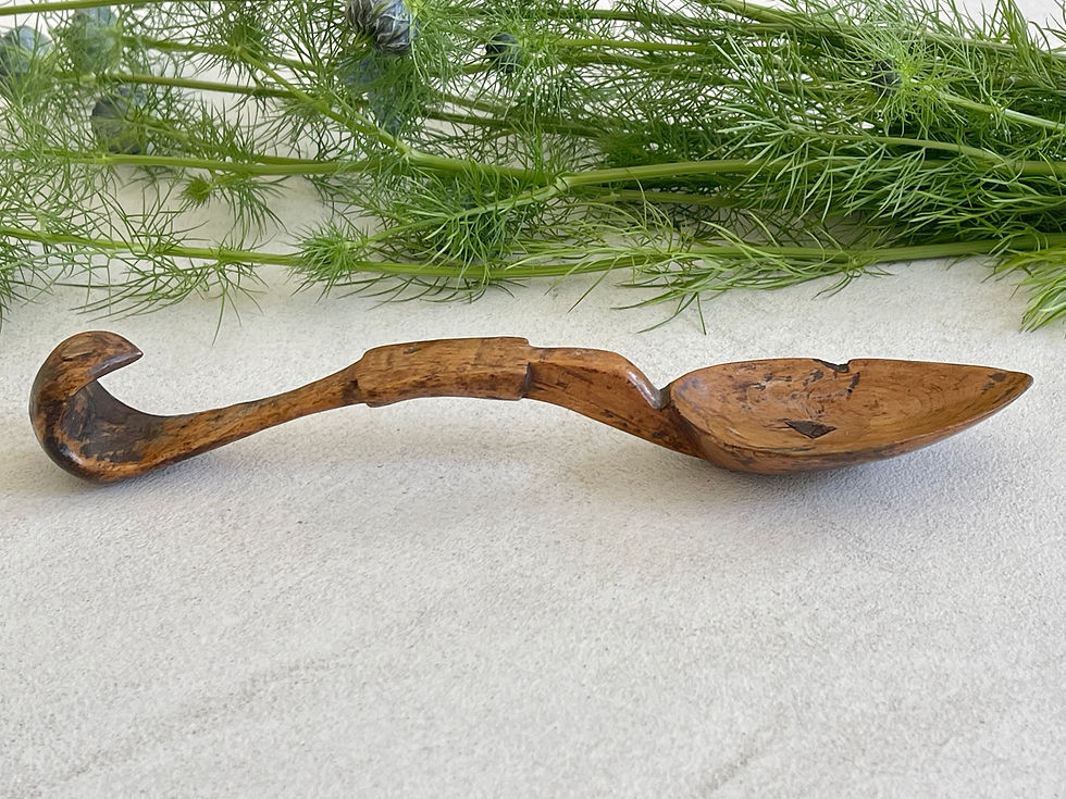 Thumbnail: antique treen spoon for sale opus antiques