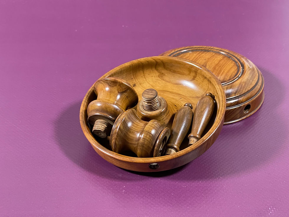 Thumbnail: antique treen Brighton Buns for sale opus antiques uk
