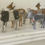 Thumbnail: An Antique Noahs Ark -80 animals & birds & 6 figures