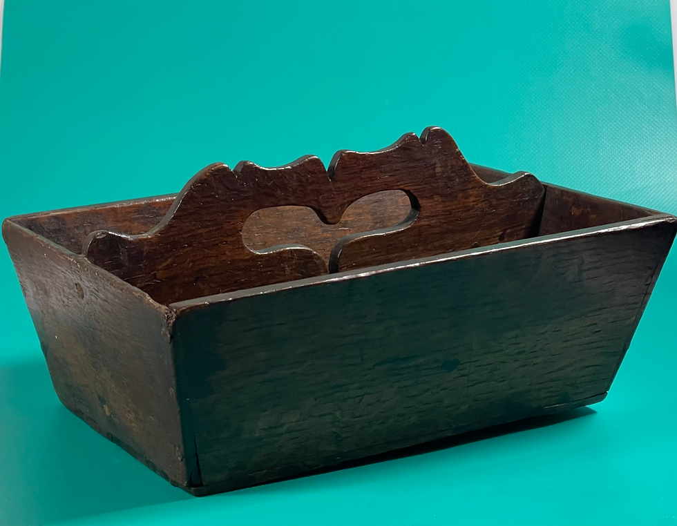 antique treen oak cutlery tray for sale opus antiques.