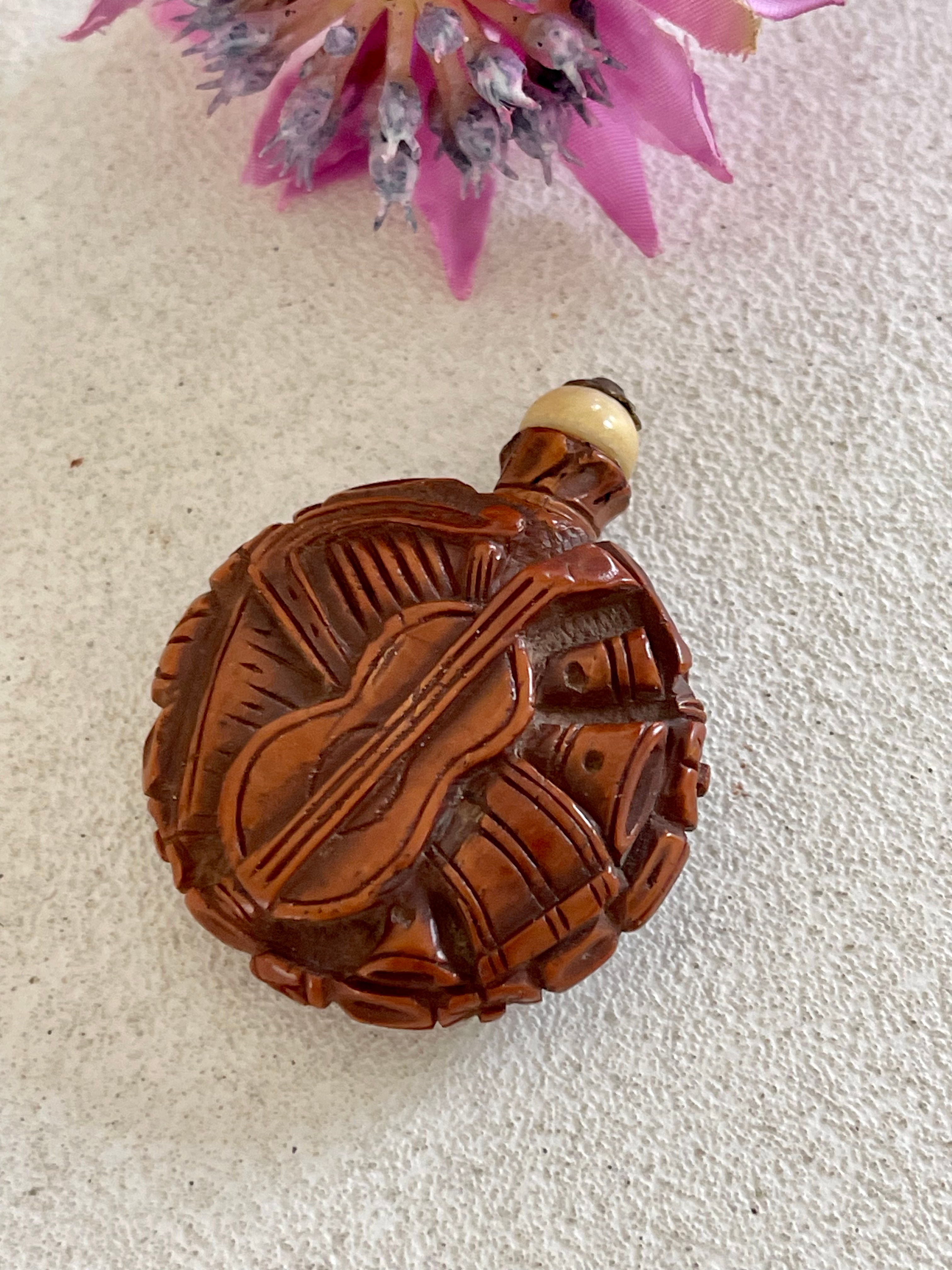 antique treen scent bottle for sale opus antiques