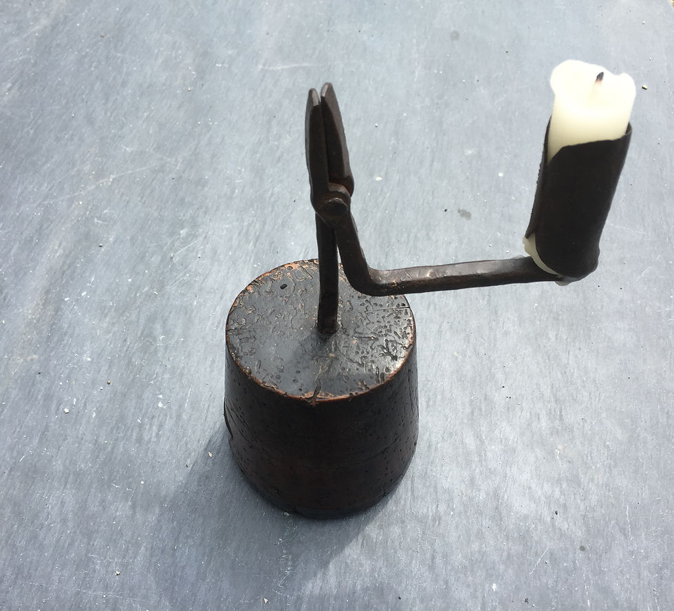 Thumbnail: Antique !8th Century Rushlight