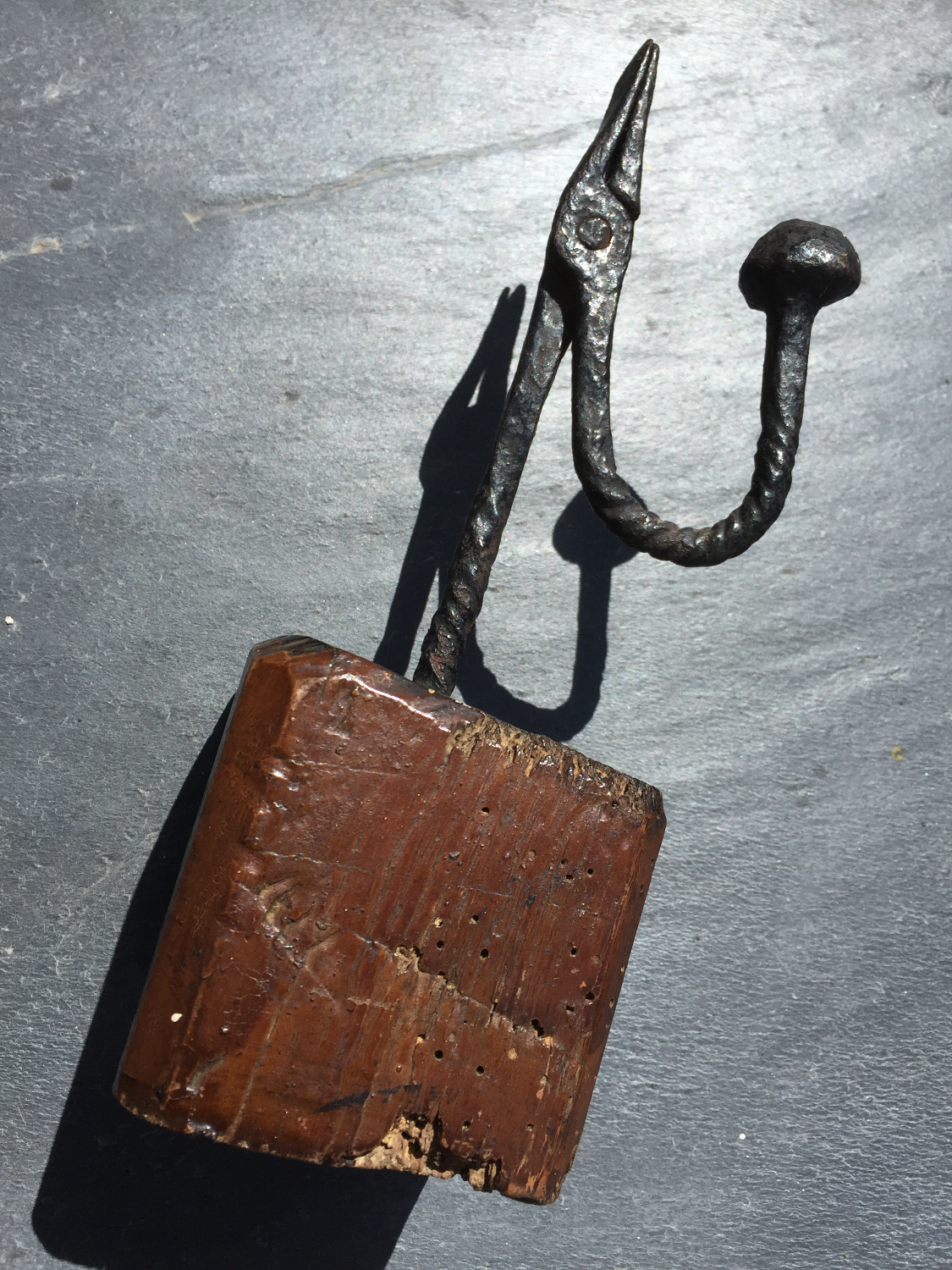 Antique Welsh Rushlight