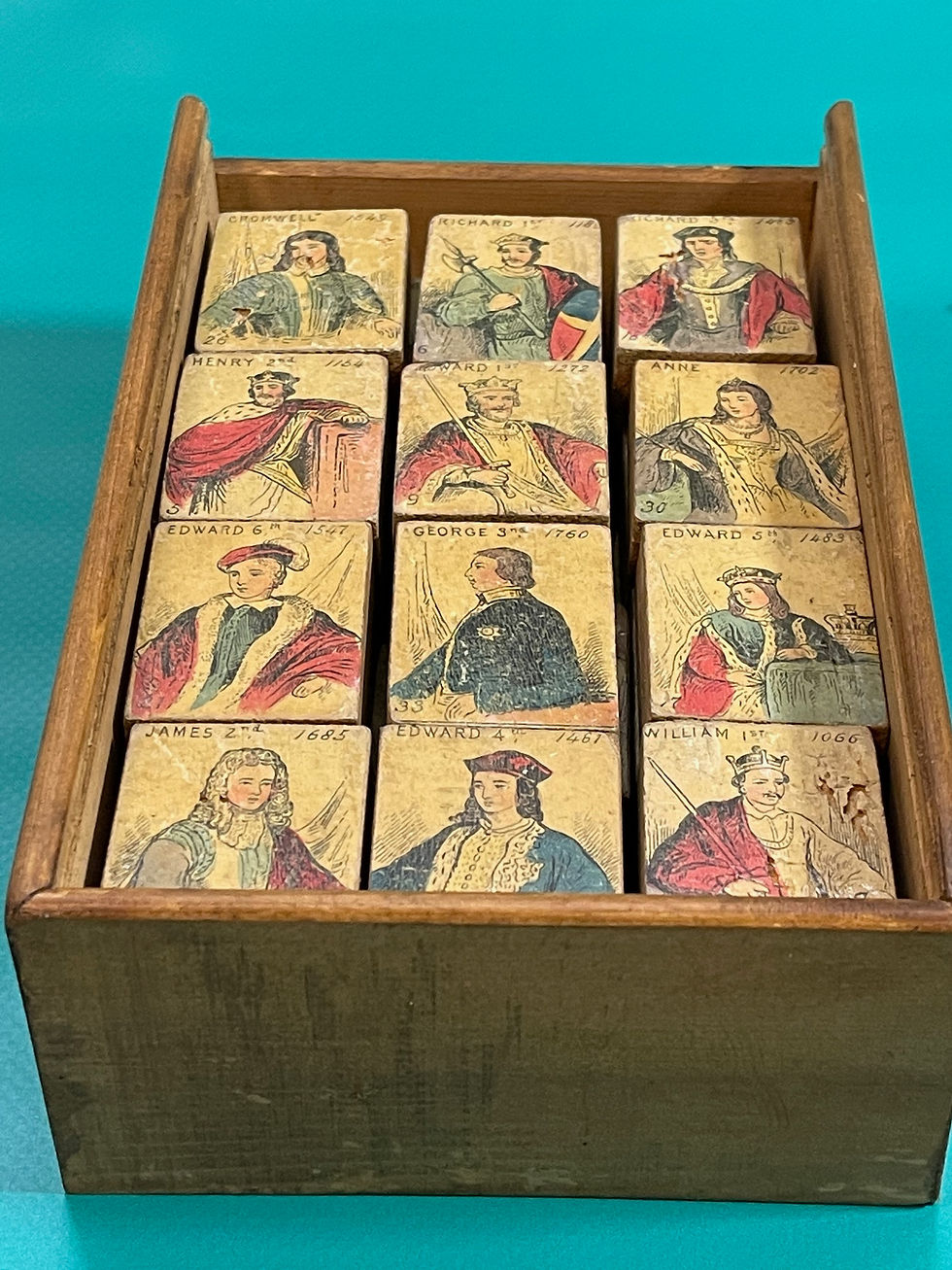 Thumbnail: Antique Historical Education Bricks