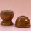 Thumbnail: Antique Treen Pill Silverer with contents