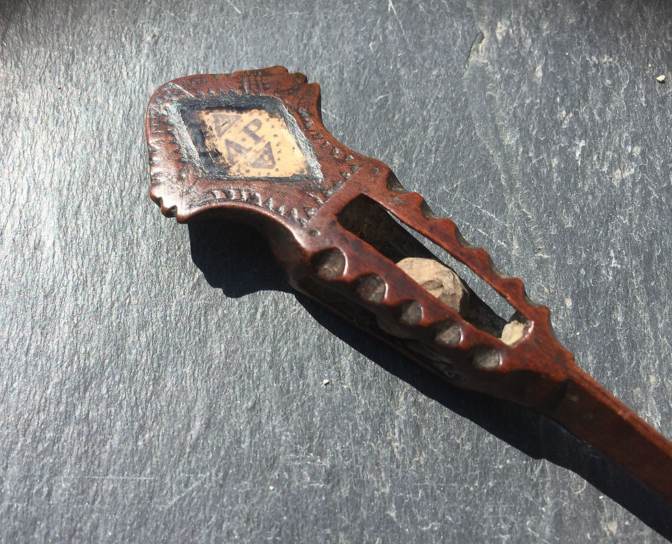 Thumbnail: Antique Welsh Lovespoon