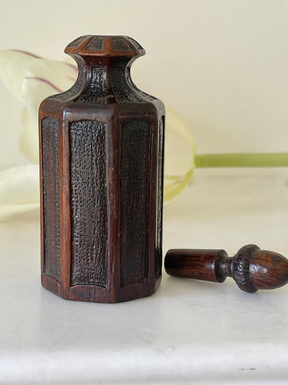 Thumbnail: an antique treen snuff flask for sale opus antiques