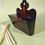 Thumbnail: Antique Oak Candle Box - Unusual shape