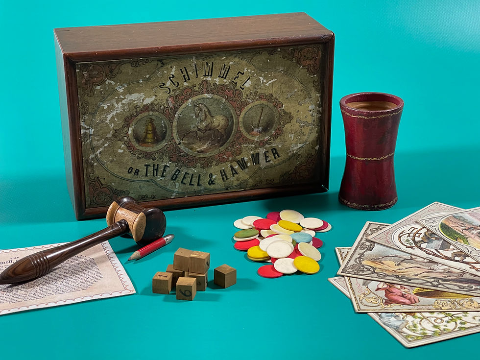 Antique Bell & Hammer Game