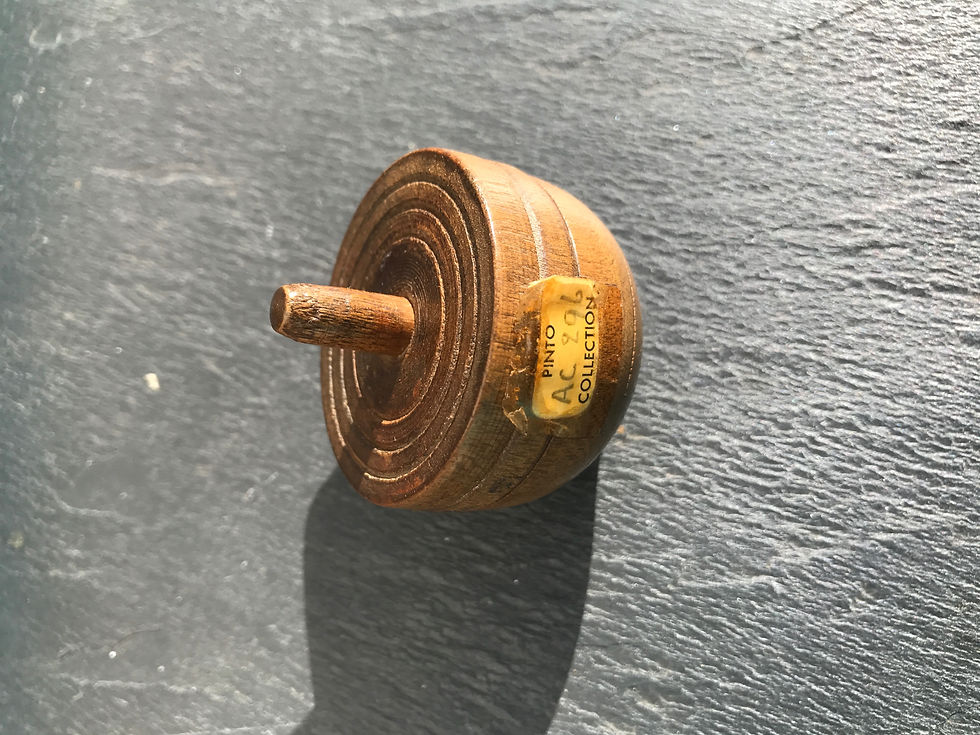 Thumbnail: Antique Treen Spinning Top