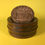 Thumbnail: An Unusual Antique Treen TwoPiece Butter Mould