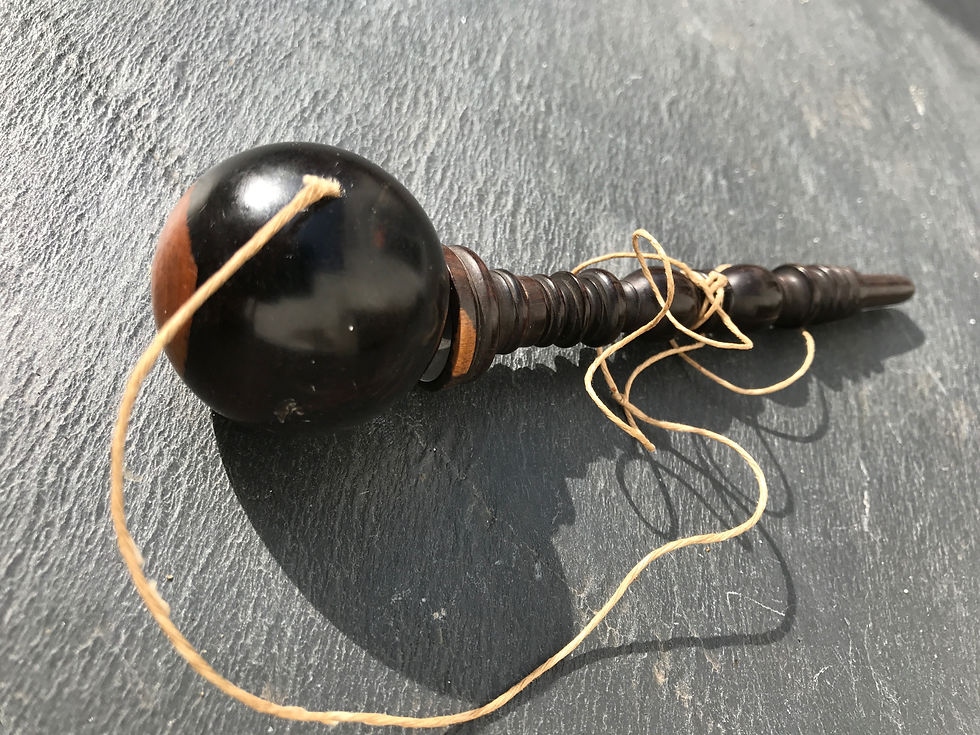 Thumbnail: Antique Treen Bilboquet