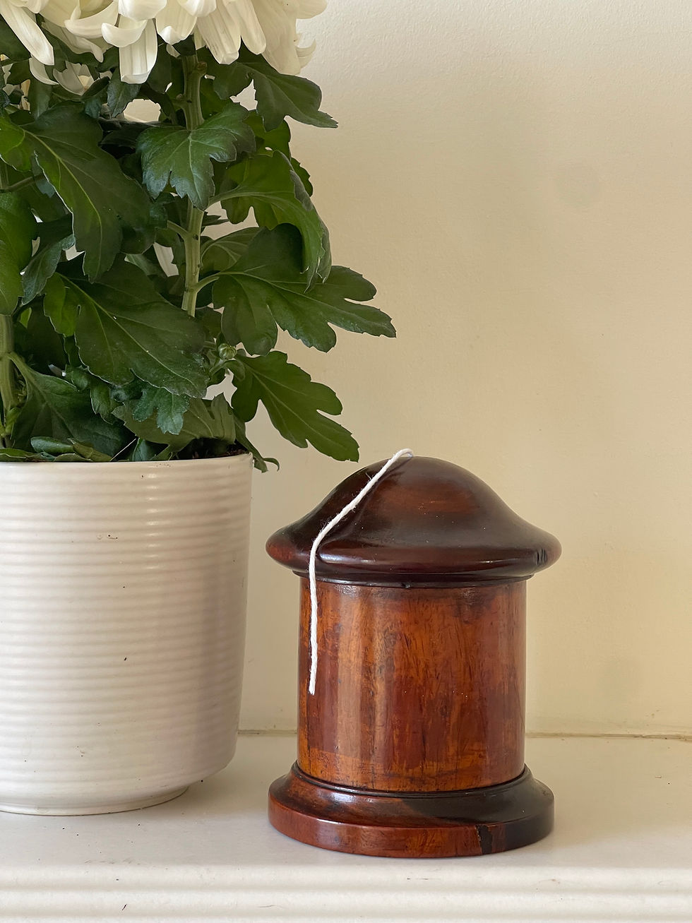 Thumbnail: antique treen string box for sale opus antiques