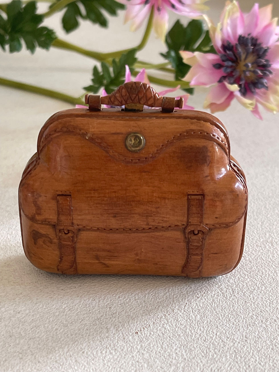 antique treen coin purse for sale opus antiques