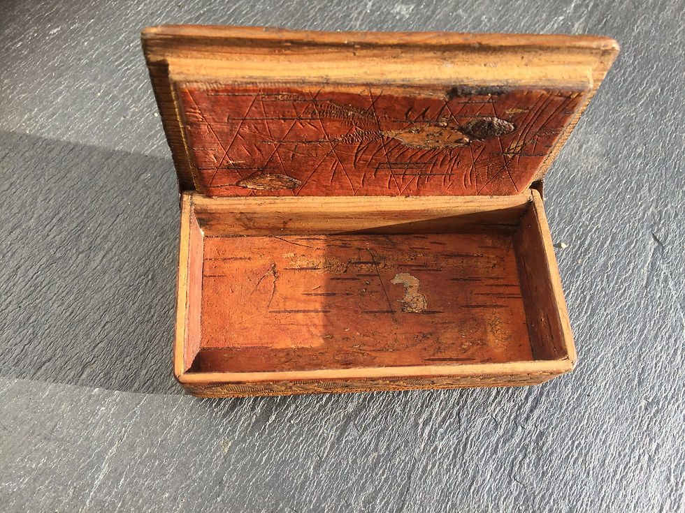 Thumbnail: Antique Snuff Box- Bear Bating