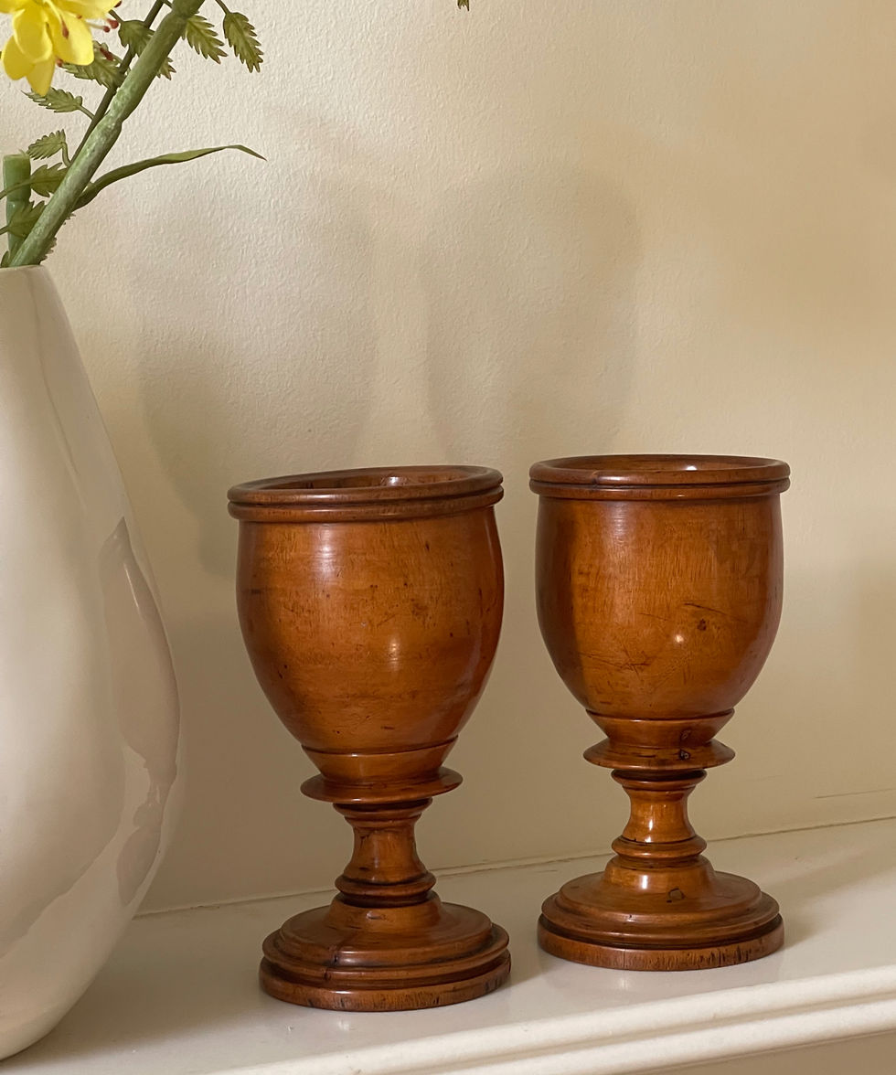 antique treen goblet for sale opus antiques