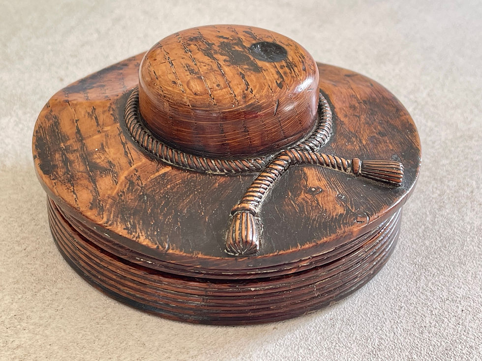 antique treen snuff box for sale opus antiques