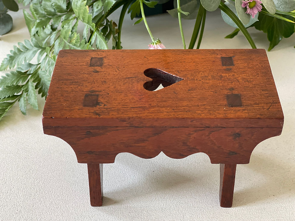 Thumbnail: antique treen small stool for sale opus antiques uk.